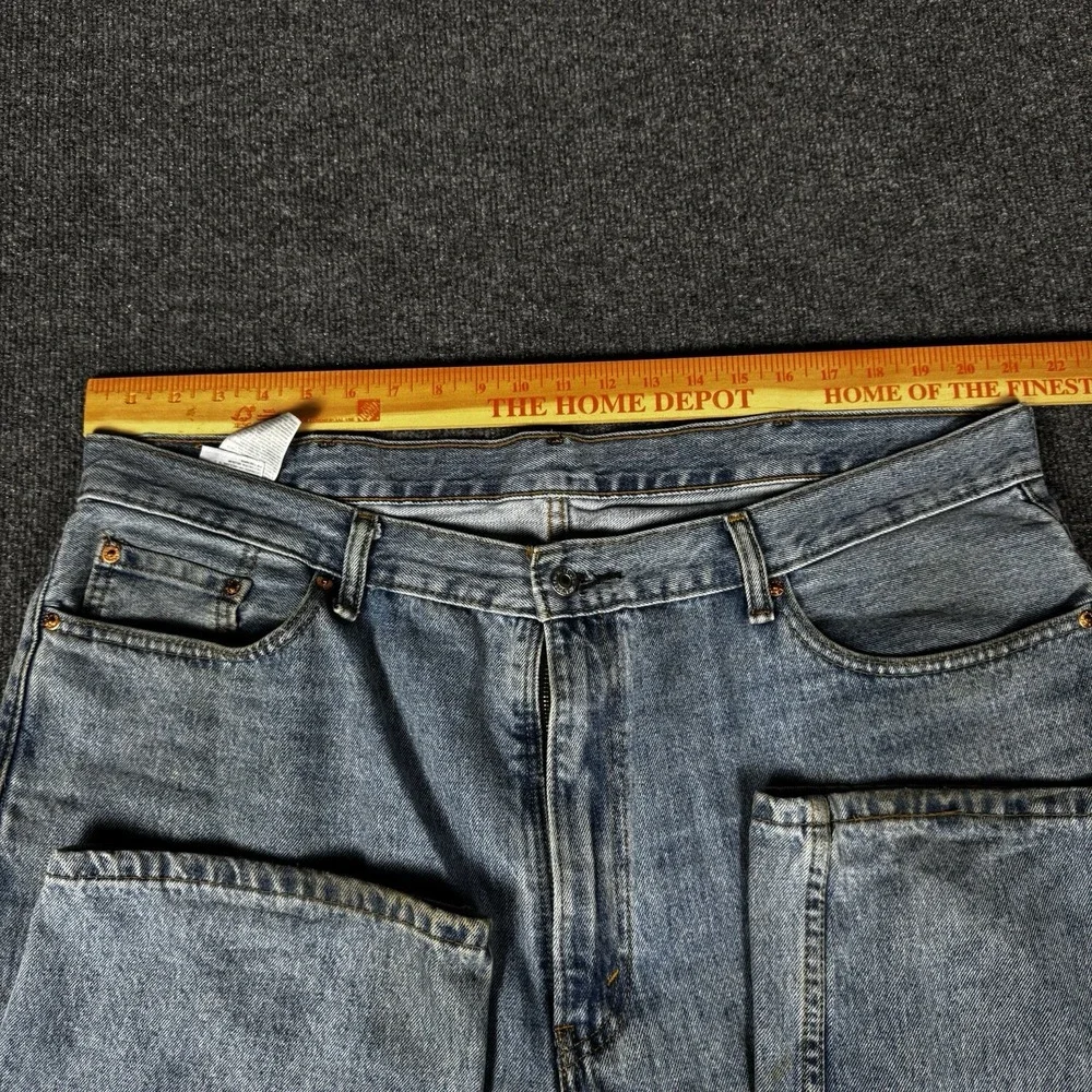 Levi's 550 Relaxed Fit Jeans Mens Size 42x30 Light Wash Denim Pants